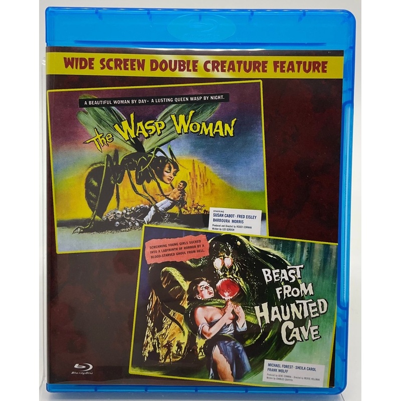 The Wasp Woman / Beast From Haunted Cave (Double Feature) USED