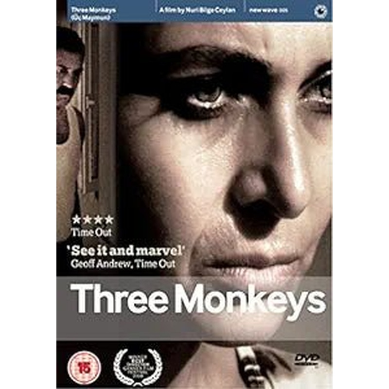 Three Monkeys (REGION B) DVD USED