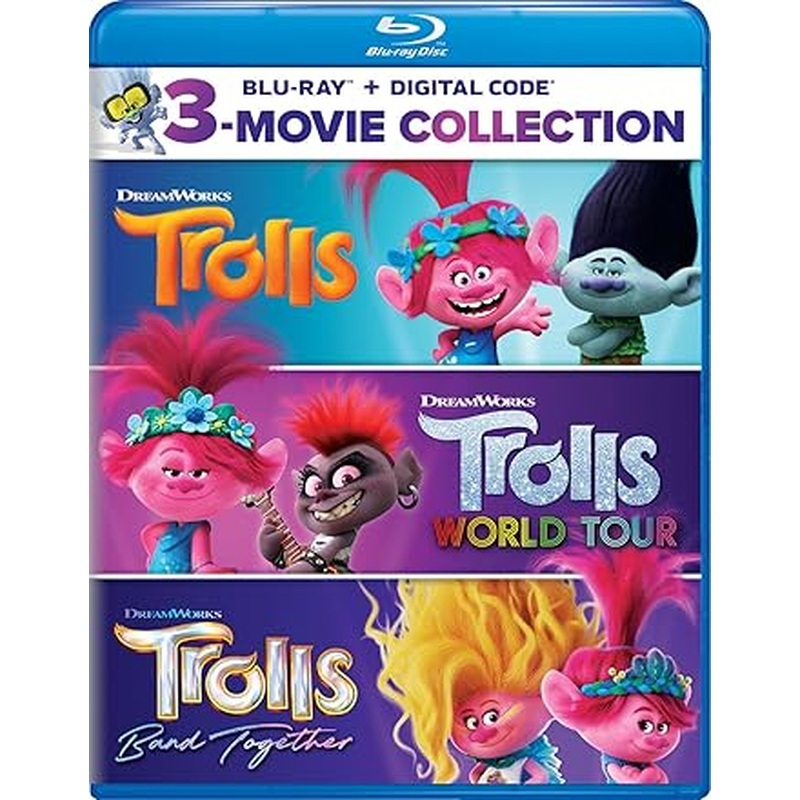 Trolls: 3-Movie Collection USED
