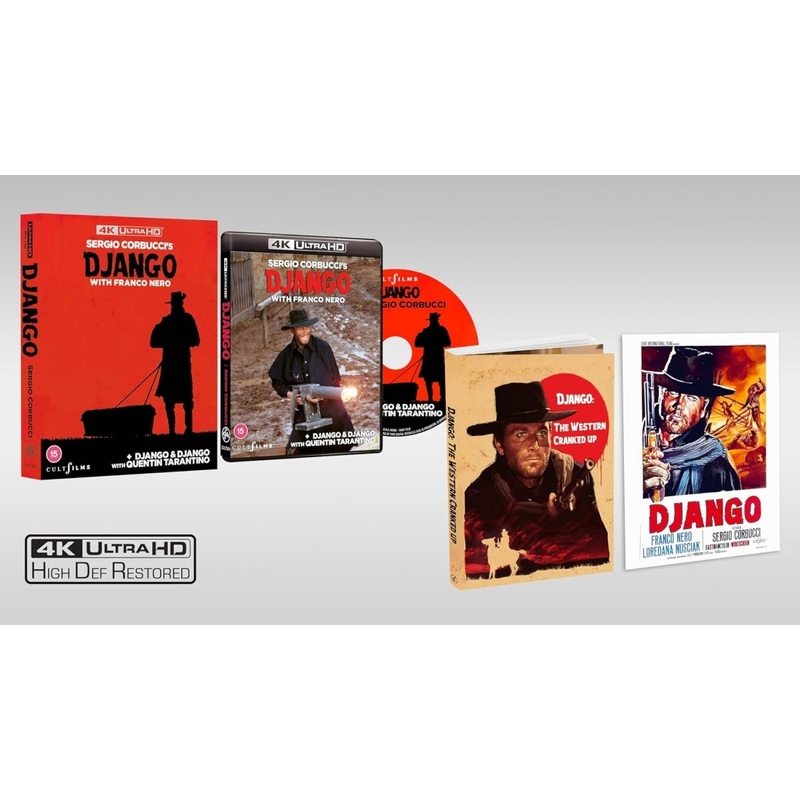 Django (4K UHD, Limited Collector's Edition, Region Free/B)