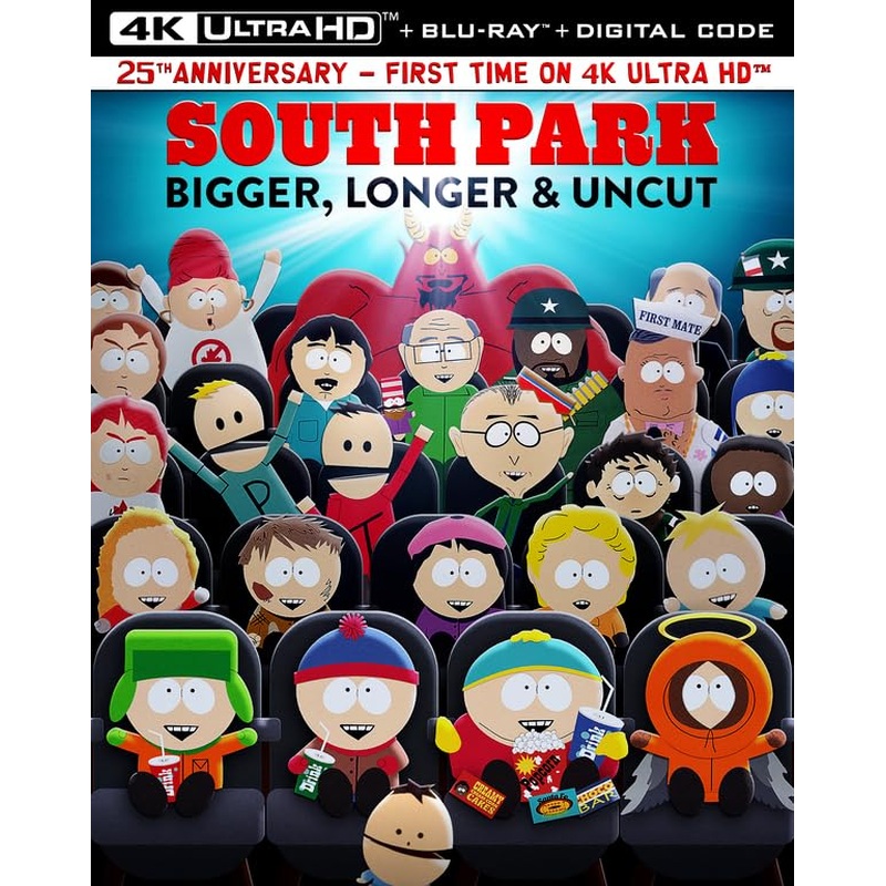 South Park: Bigger, Longer & Uncut (4K UHD) w/SLIP