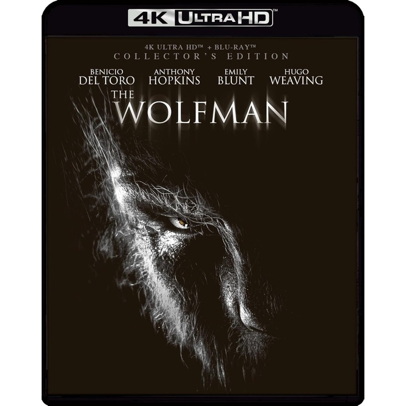 The Wolfman (2010, 4K UHD) w/SLIP