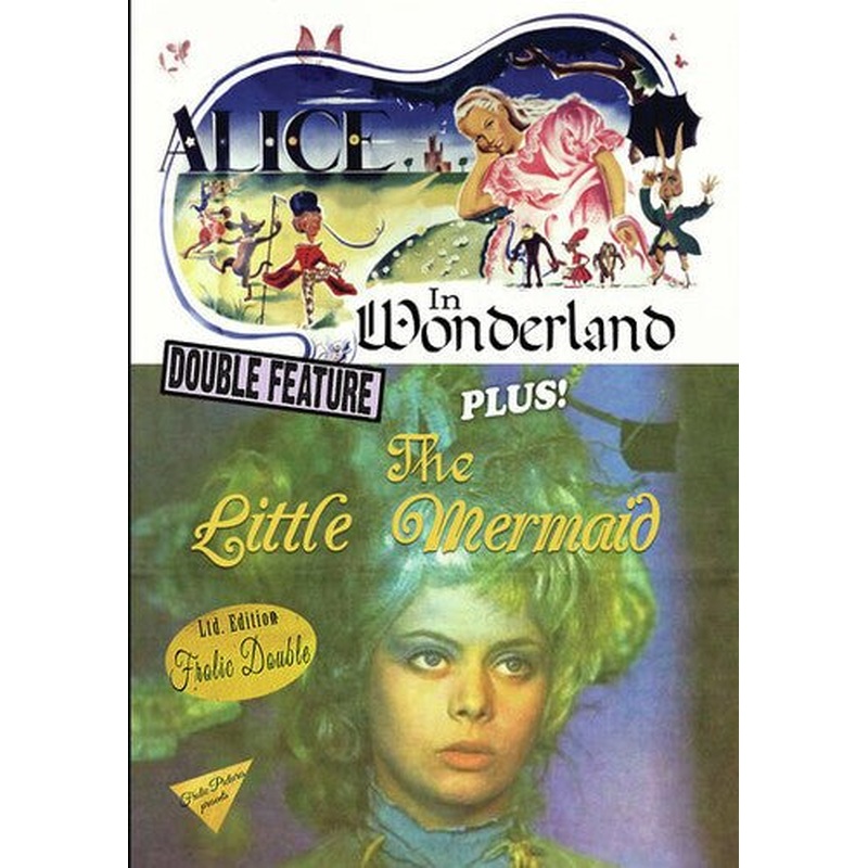 Alice in Wonderland (1949) / The Little Mermaid (1976) (DVD)