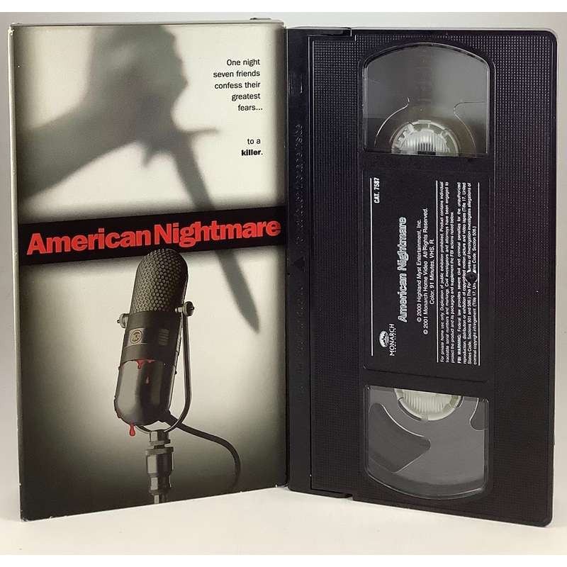 American Nightmare VHS