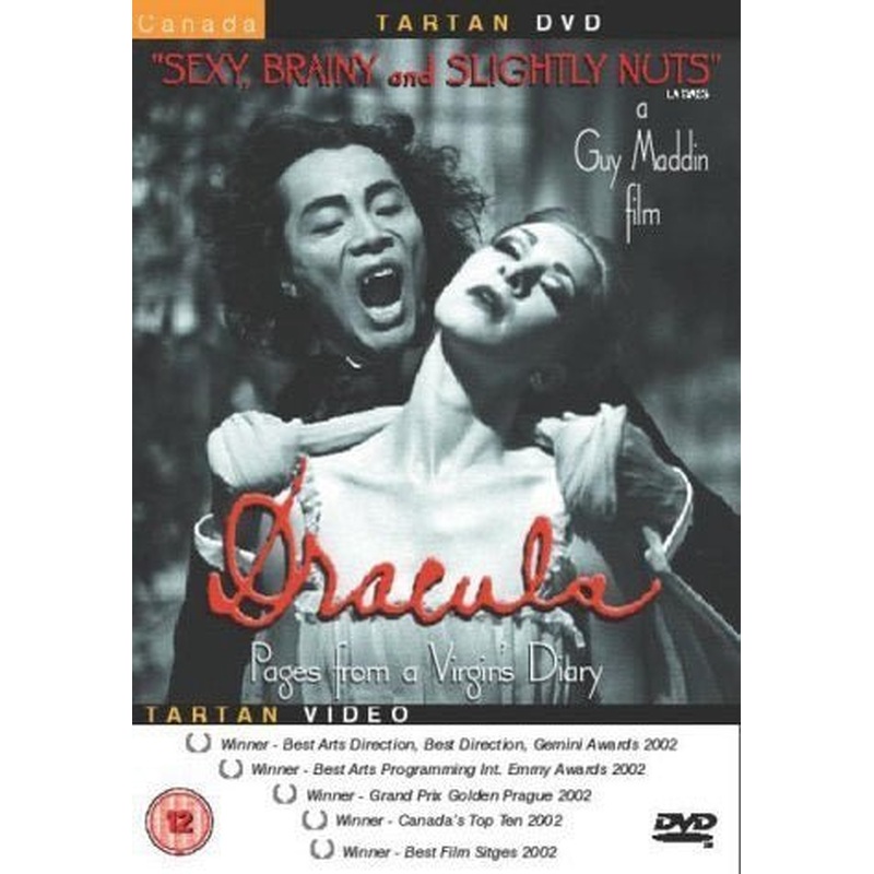 Dracula: Pages From A Virgin's Diary (DVD, Region B)