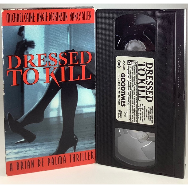 Dressed to Kill VHS