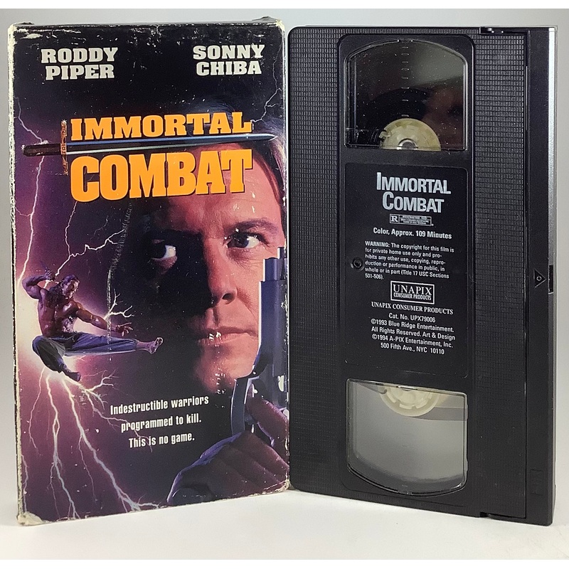 Immortal Combat VHS