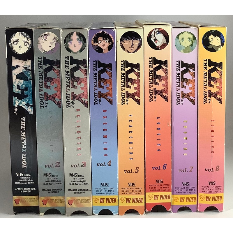 Key: The Metal Idol Vols. 1-8 VHS