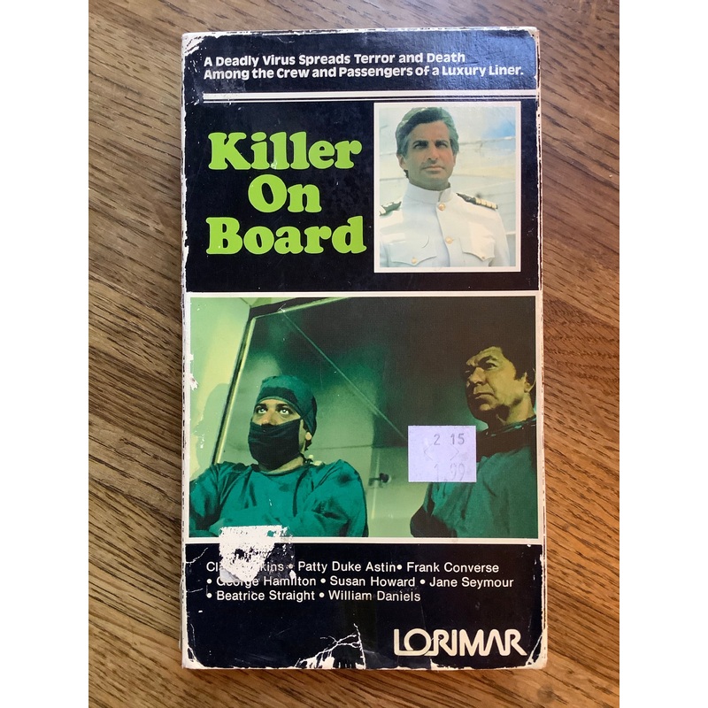 Killer on Board VHS