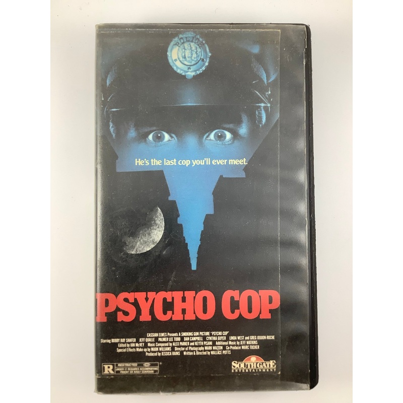 Psycho Cop VHS (Cut Box)