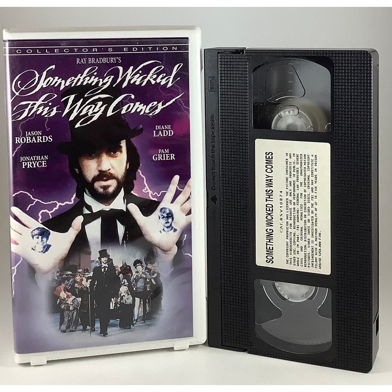 Something Wicked This Way Comes Clamshell VHS