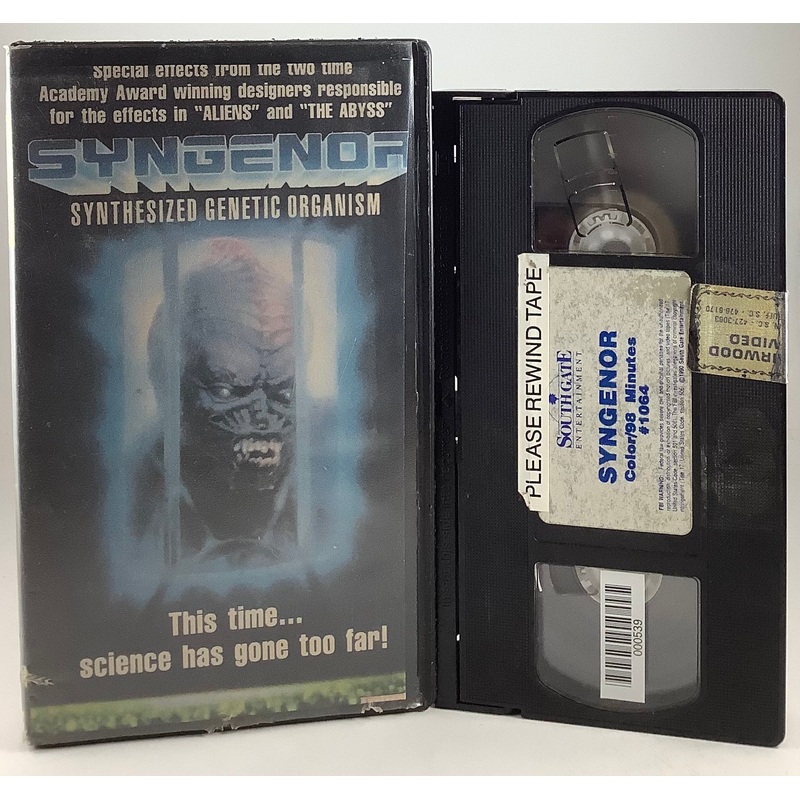 Syngenor Cut Box VHS