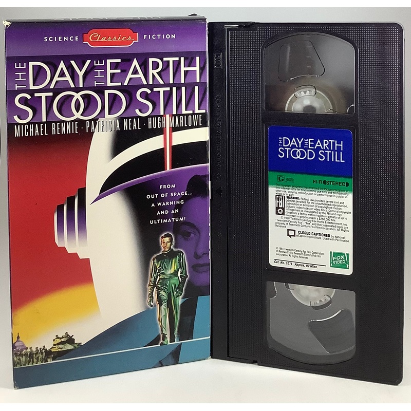 The Day the Earth Stood Still VHS