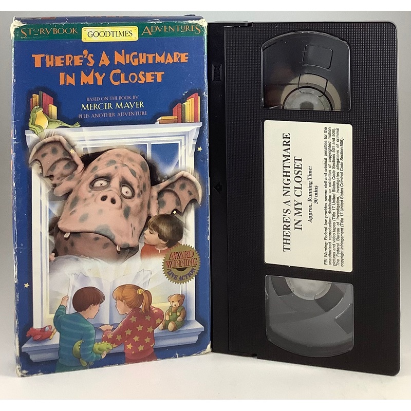 There's a NIghtmare in My Closet VHS