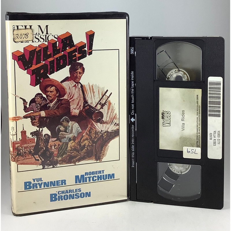 Villa Rides! Cut Box VHS