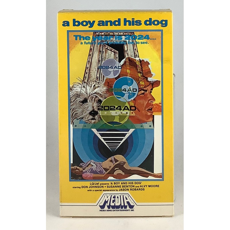 A Boy and His Dog Full Flap VHS