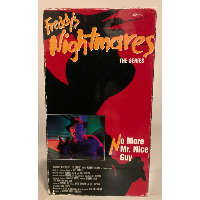 A Nightmare On Elm Street - Freddy's Nightmares :No More Mr. Nice Guy VHS