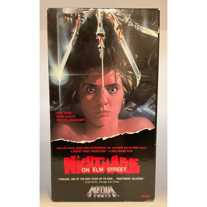 A Nightmare On Elm Street (Media) VHS