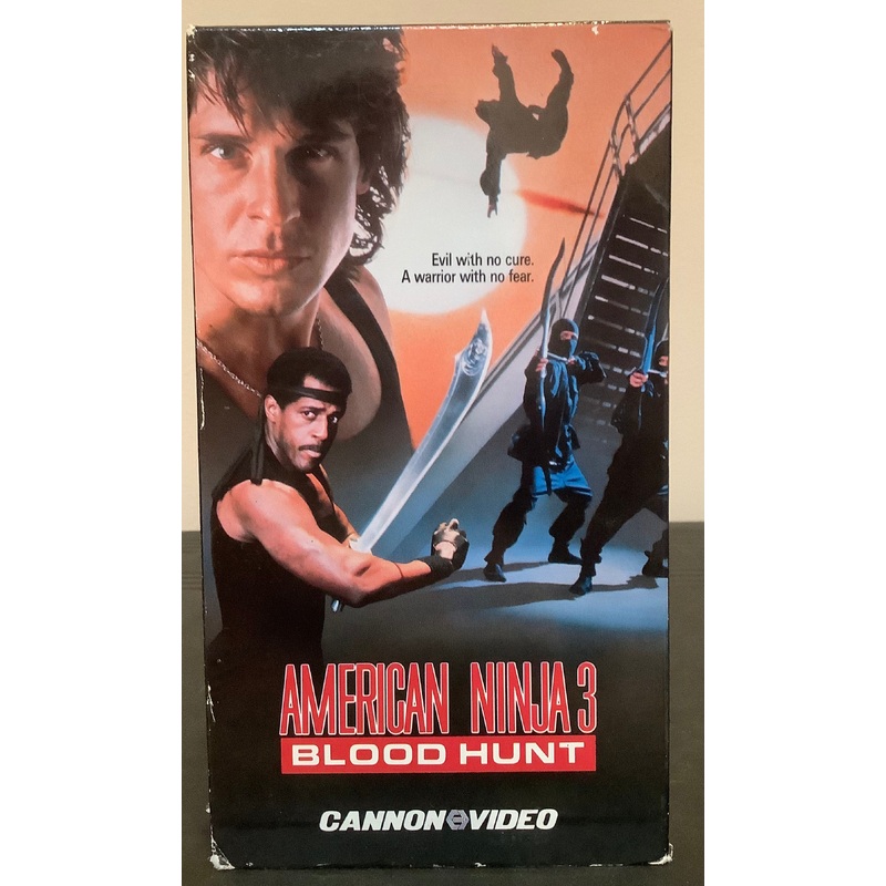 American Ninja 3: Blood Hunt VHS