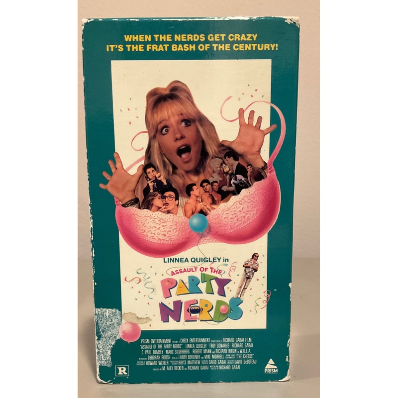 Assault Of The Party Nerds VHS