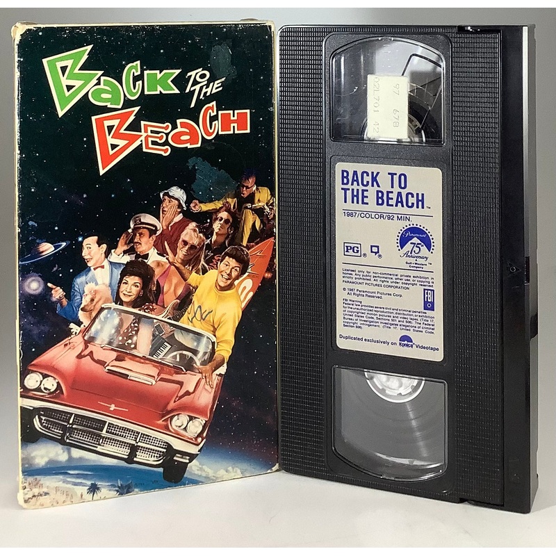 Back to the Beach VHS