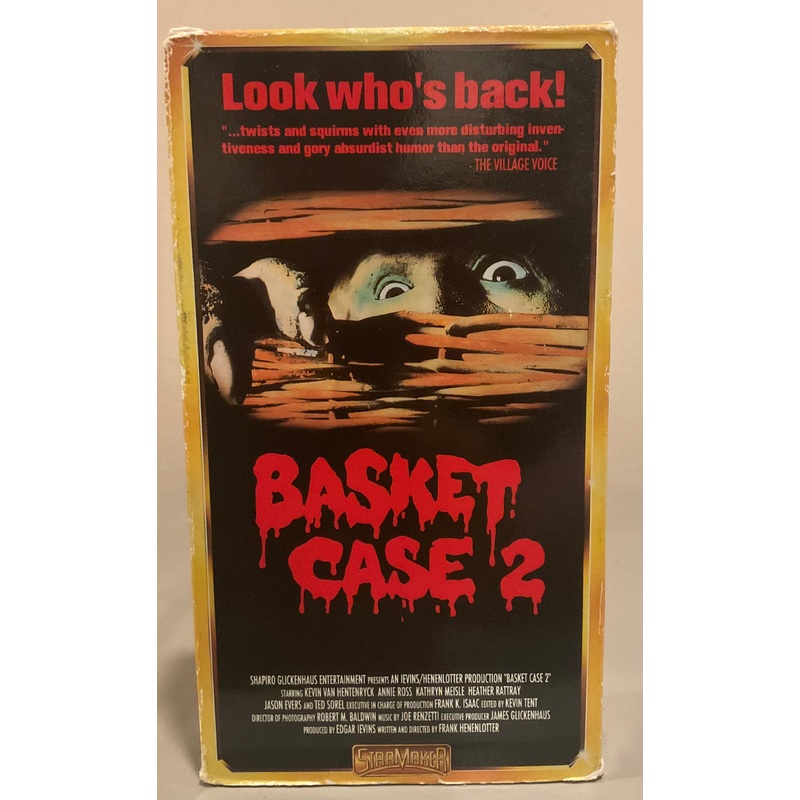 Basket Case 2 (Starmaker) VHS