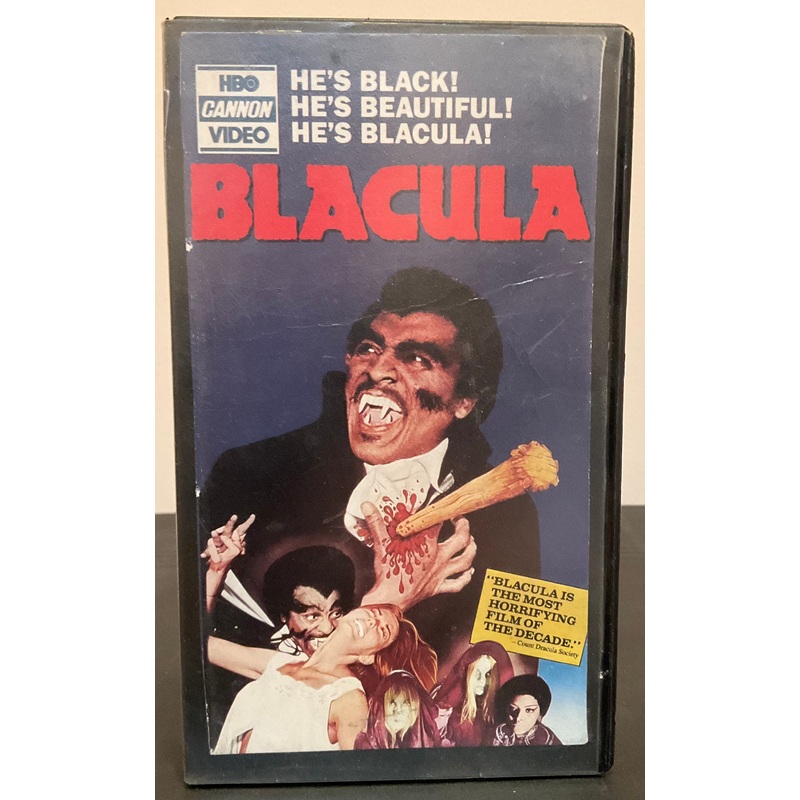 Blacula (Cut box/Clamshell) VHS