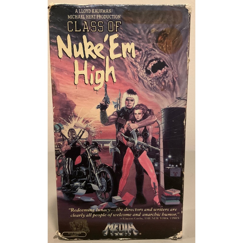 Class Of Nuke 'Em High (Ex Rental) VHS