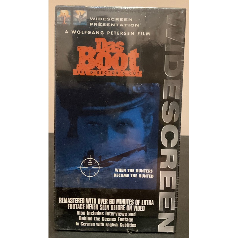 Das Boot (Director's Cut) SEALED VHS