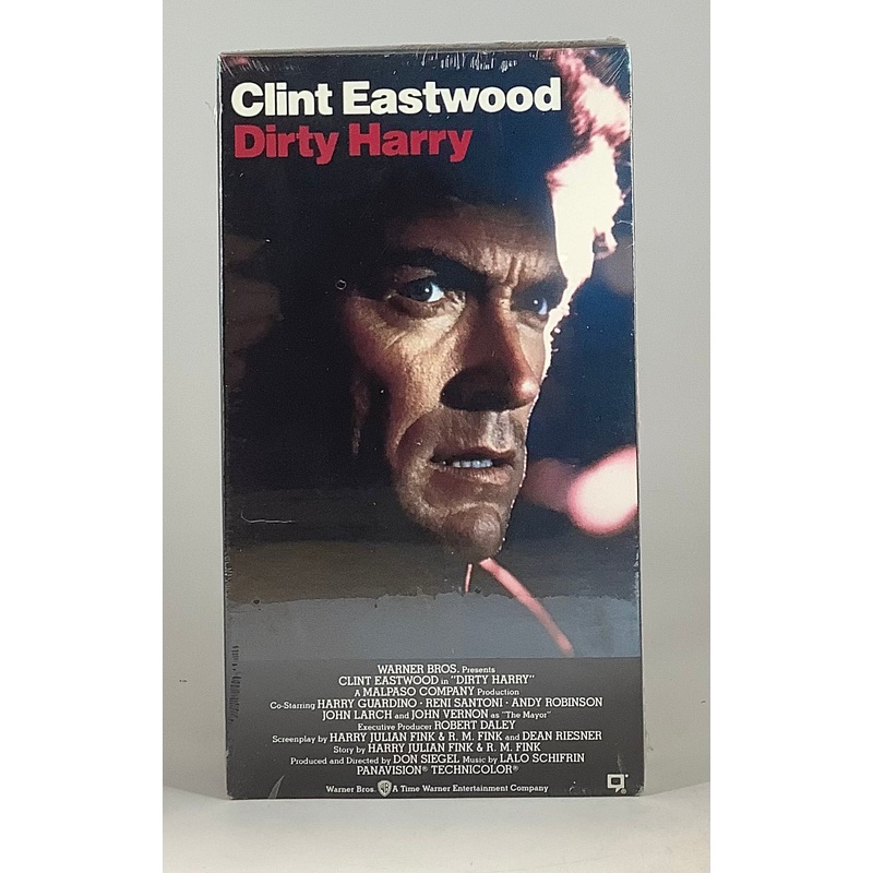 Dirty Harry SEALED VHS