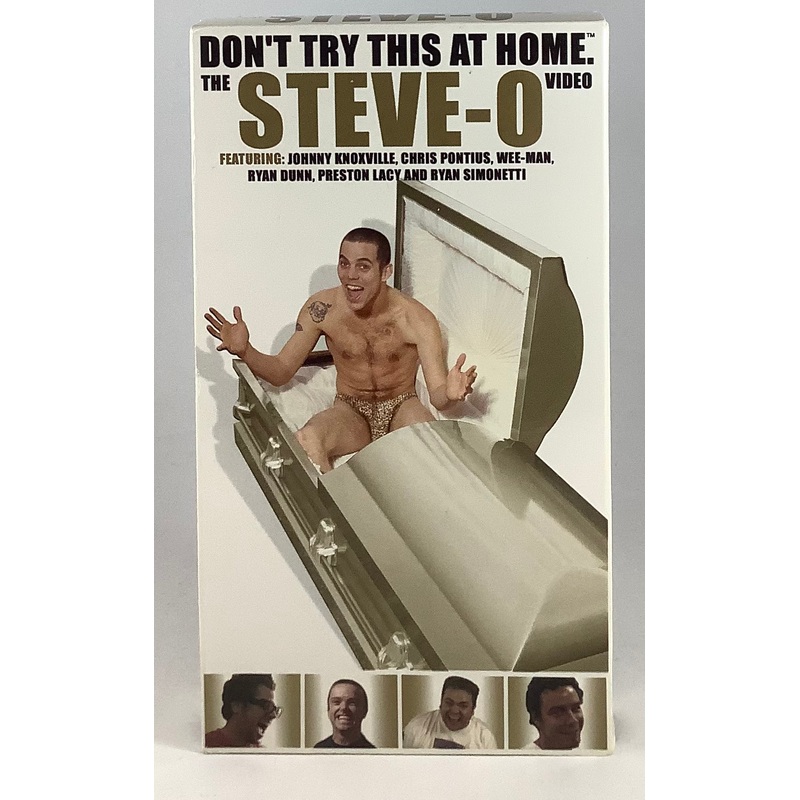Don't Try This at Home: The Steve-O Video VHS