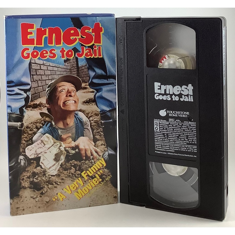 Ernest Goes to Jail (Copy B) VHS