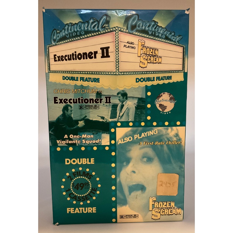 Executioner II/ Frozen Scream (Big Box) VHS