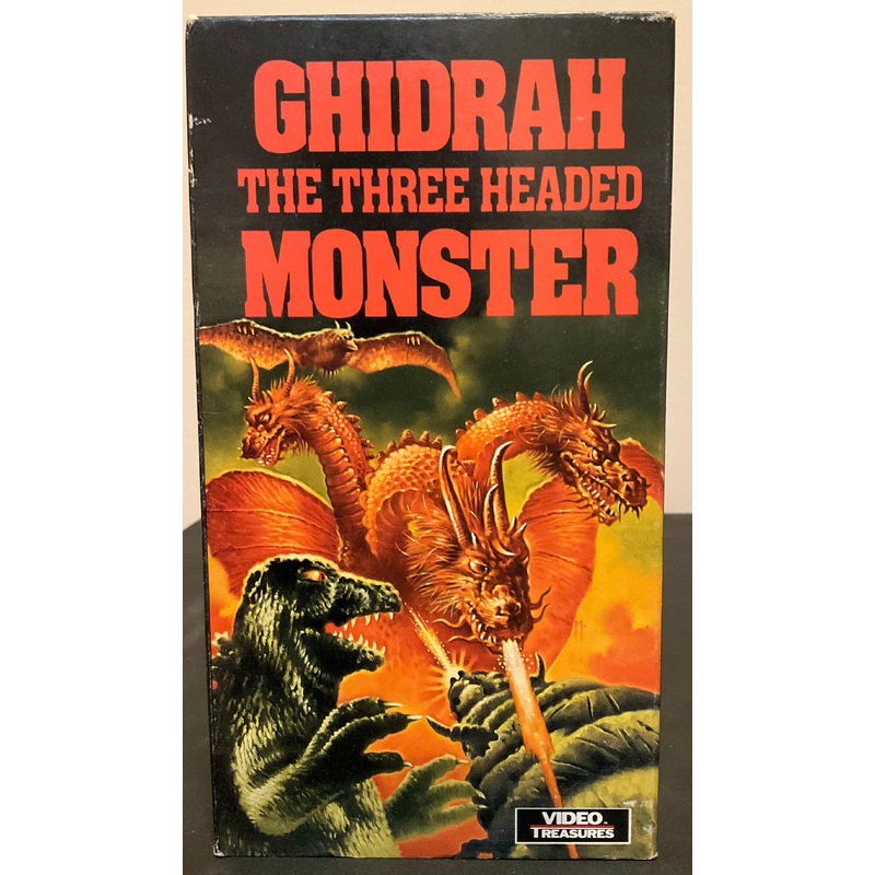 Ghidrah The Three Headed Monster (Video Treasures) VHS