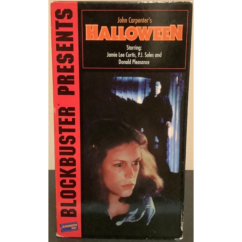 Halloween (Blockbuster Presents) VHS
