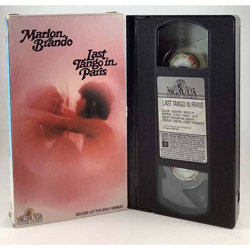 Last Tango in Paris VHS