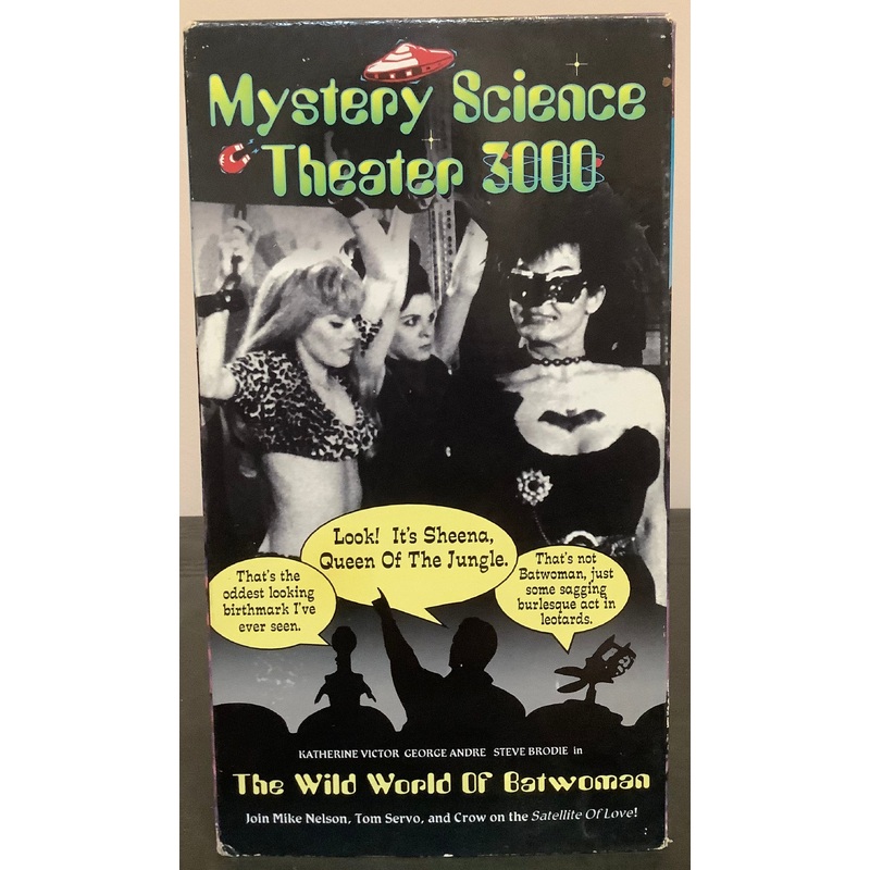 Mystery Science Theater 3000: The Wild World Of Batwoman VHS