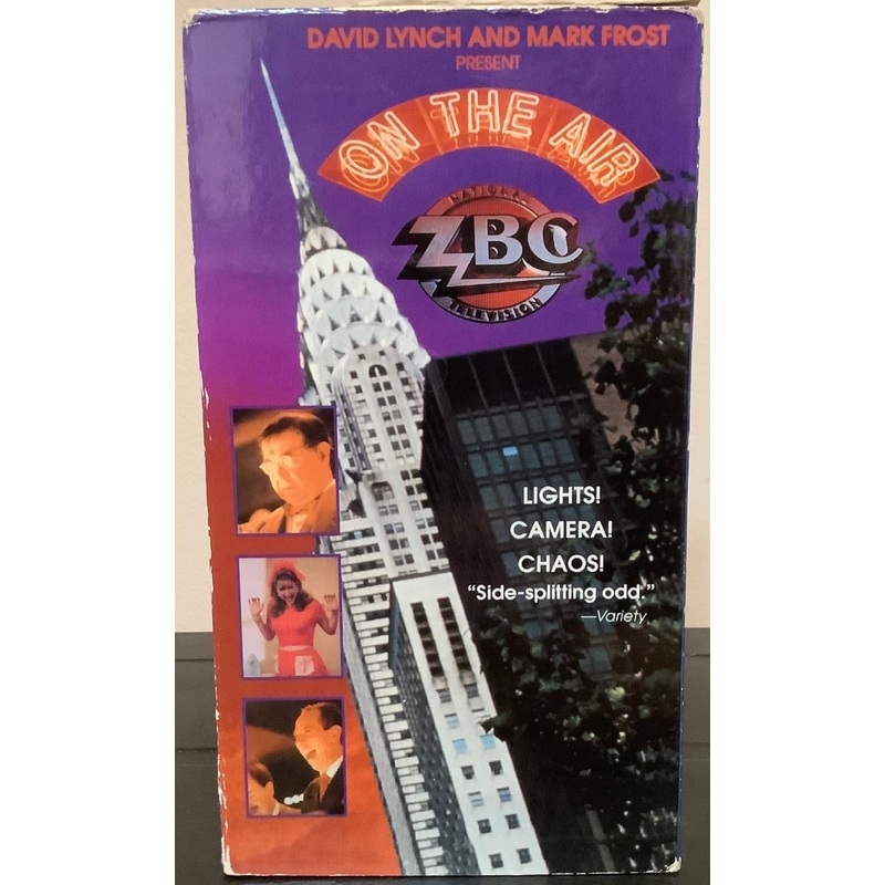 On The Air (Mark Frost/ David Lynch) VHS