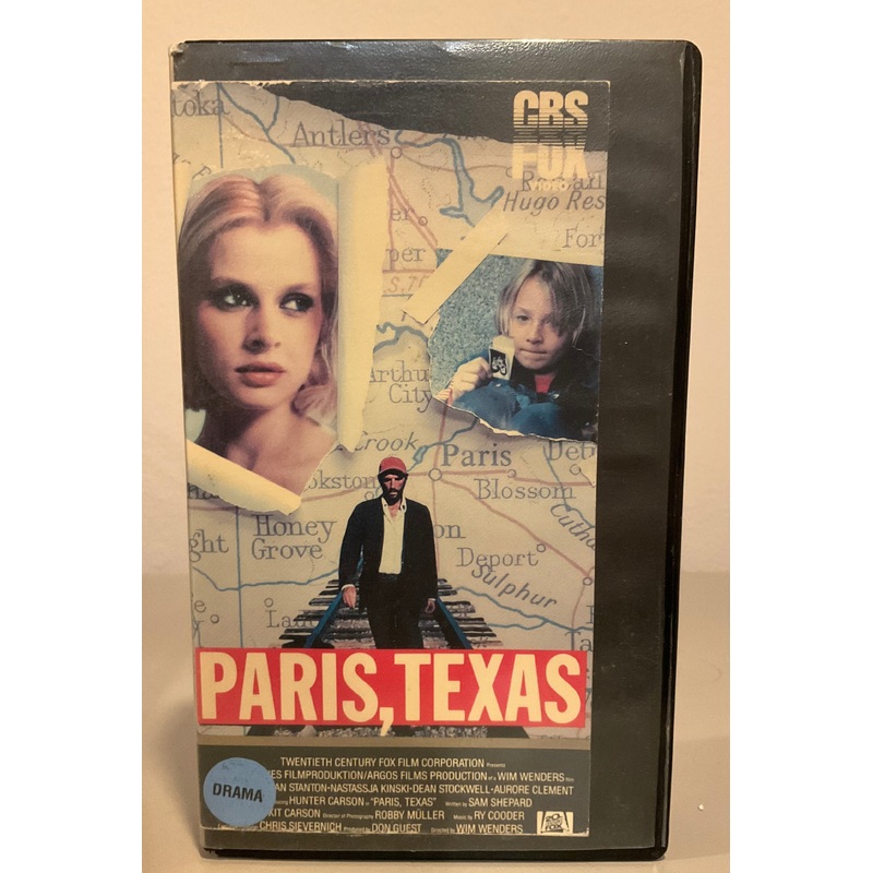 Paris, Texas (Cut Box/ Clamshell) VHS