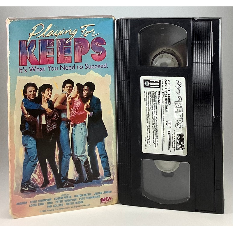 Playing For Keeps VHS