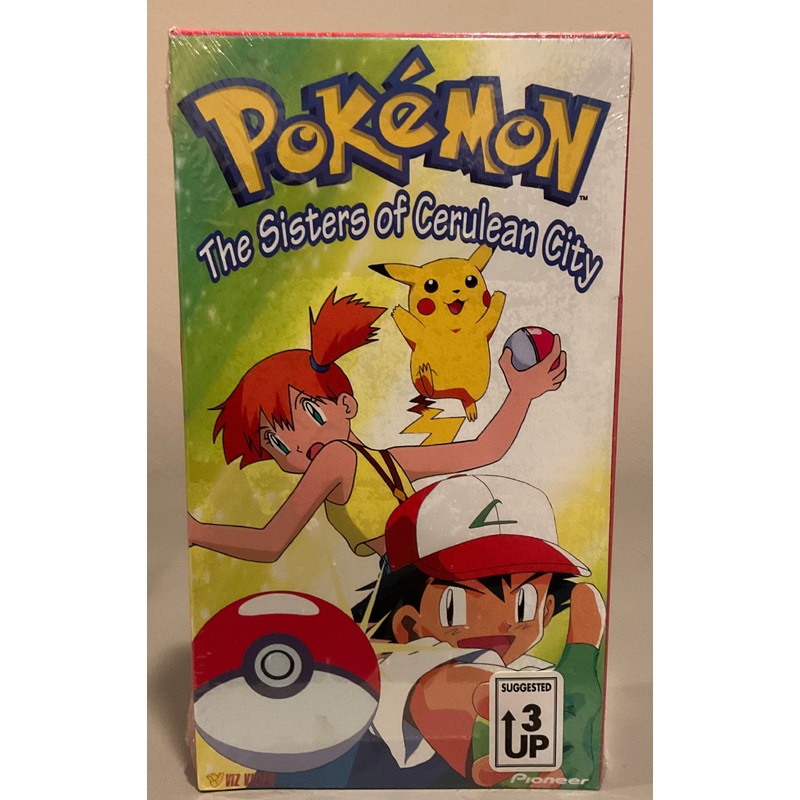 Pokemon: The Sisters Of Cerulean City VHS (Sealed)