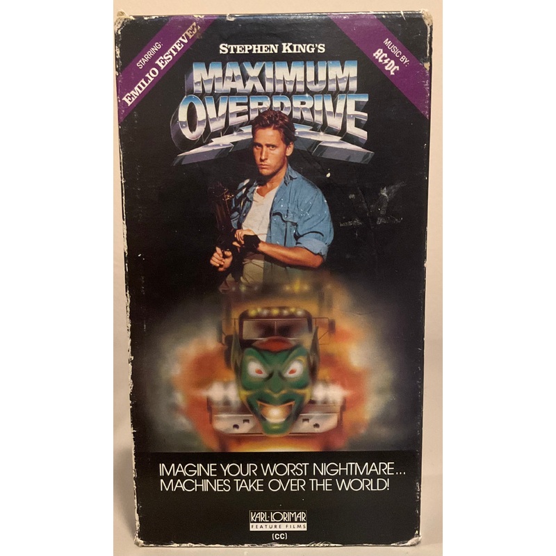Stephen King's Maximum Overdrive VHS