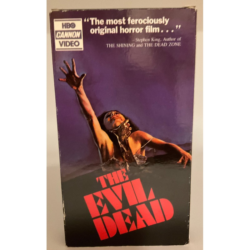 The Evil Dead (HBO/Cannon) VHS