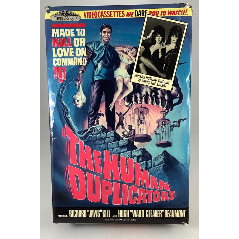 The Human Duplicators Big Box VHS