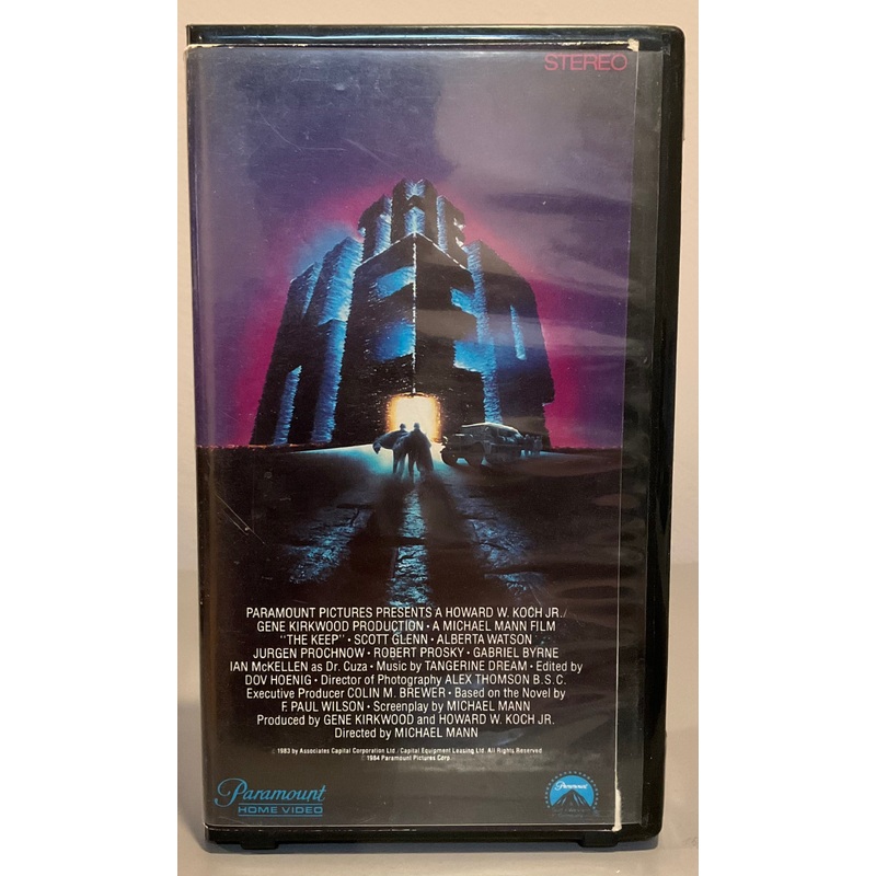 The Keep (Cut box/clamshell) VHS