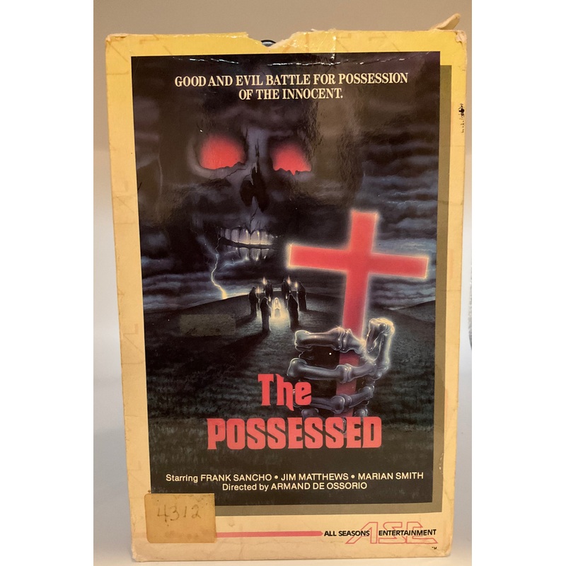 The Possessed - AKA Demon Witch Child (Big Box) VHS
