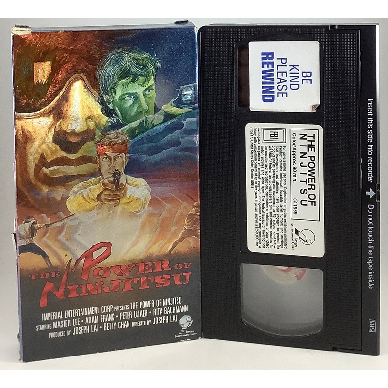The Power of Ninjitsu VHS