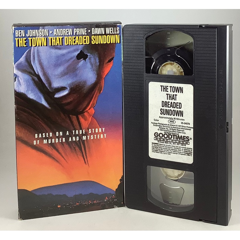 The Town That Dreaded Sundown VHS