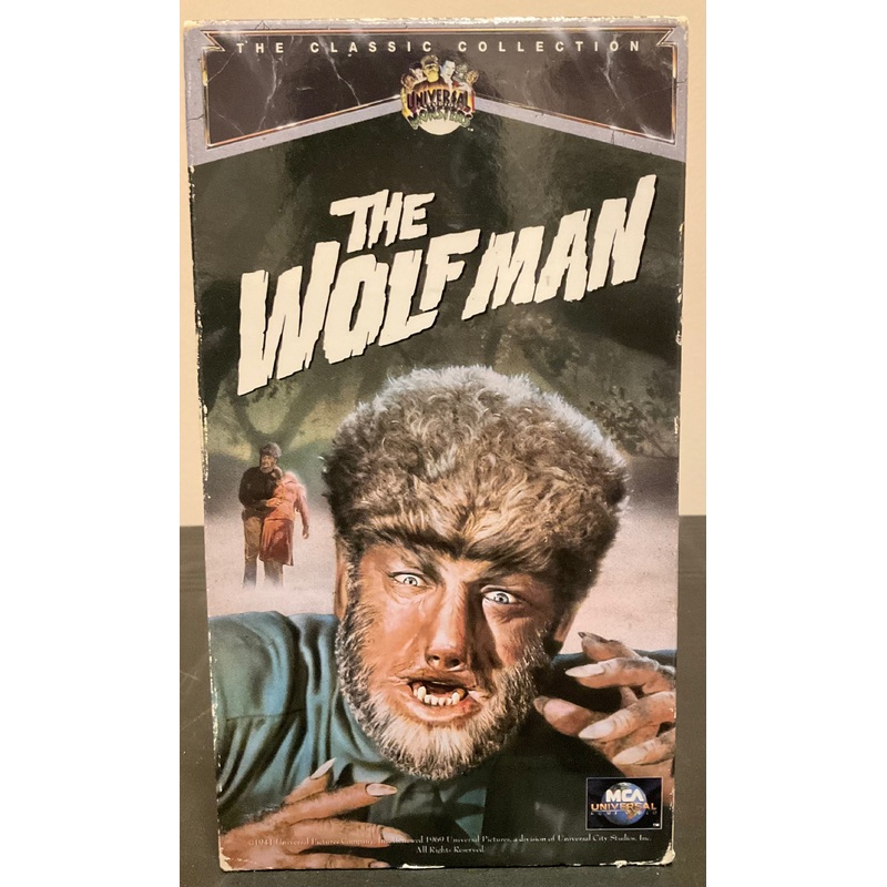 The Wolfman (MCA/Universal)  VHS