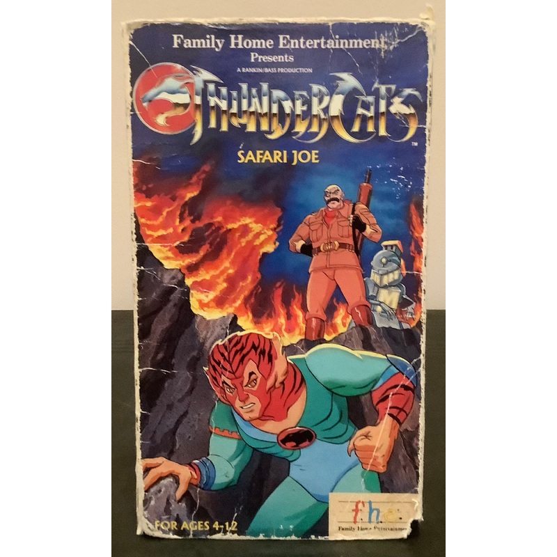 Thundercats: Safari Joe VHS ***SEE NOTE***